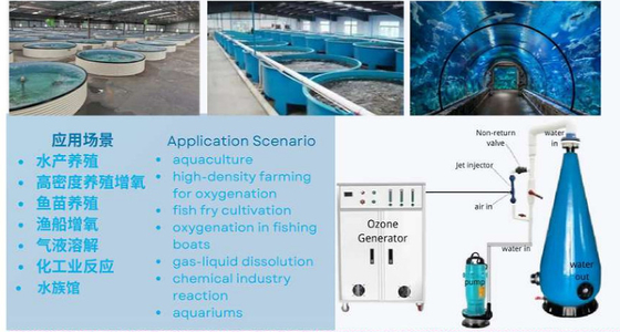 S400-H1050 বায়ুচলাচল শঙ্কু, জলজ চাষের জন্য উপযুক্ত, উচ্চ মানের পুল। FRP ববিন বায়ুযুক্ত।
