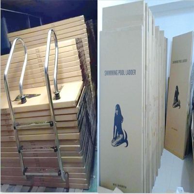 এসএস 304 ইনগ্রাউন্ড পুল মই পদক্ষেপ