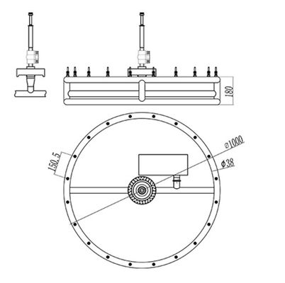 হোম সজ্জা 110v 1M নৃত্যের জল বৈশিষ্ট্য