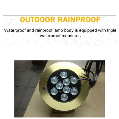 20 Years Manufacturer High Quality Outdoor Waterproof Ip68 9W Led Underwater Light