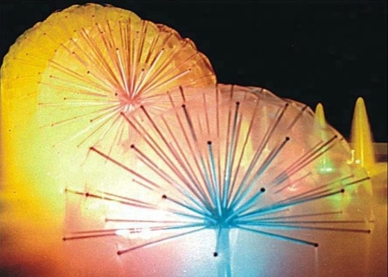 DN50 65m3/h 2&quot; ক্রিস্টাল বল ডান্সিং ফাউন্টেন অগ্রভাগ
