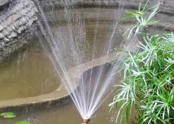 1.5" স্প্রিংকলার ডান্সিং ফাউন্টেন জেট নজেল জলের চাপ 5.8psi