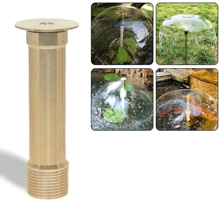 1.5psi DN25 ওয়াটার বেল ফাউন্টেন নজল জেট 22gpm জল প্রবাহ