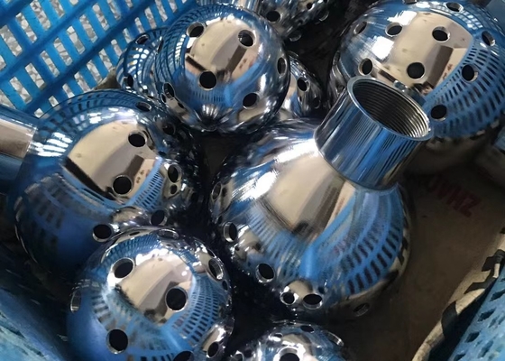 3" SS304 ক্রিস্টাল বল ডান্সিং ফাউন্টেন নজল 65m3/h