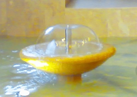 DN25 ওয়াটার মাশরুম ফাউন্টেন অগ্রভাগ জেট 1.5psi চাপ