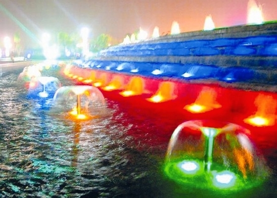 22gpm ডান্সিং ফাউন্টেন অগ্রভাগ DN25 ওয়াটার মাশরুম ফাউন্টেন জেট
